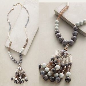 {Anthro} Indra Tassel Necklace